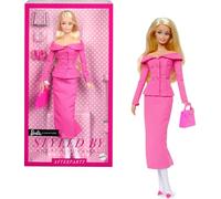 Barbie Signature verstida por Andrew Mukamal, muñeca Coleccionable con 3 Looks para el día y la Noche y Accesorios, Incluye Soporte, JBH81
