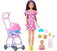 Barbie Skipper Babysitters Inc. Set de Juego con muñeca Morena