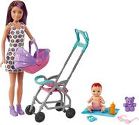Barbie Skipper Niñeras Inc. Set De Juego Con Muñeca Niñera Skipper