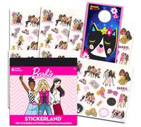 Barbie Sticker Book for Girls - Barbie Sticker Pack Bundle con 120 pegatinas de Barbie para nios de 4 a 8 aos ms | Suministros de fiesta de Barbie