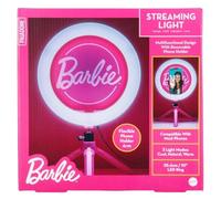 Barbie Streaming Light - Officially Licensed Adjustable Ring Light with Phone Holder, 3 Light Modes, Warm, Cool & Neutral, Gift for Girls | Paladone