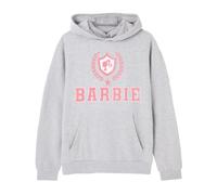Barbie Sudadera Logotipo Colegial de Jaspeada para Mujer (NS7392)