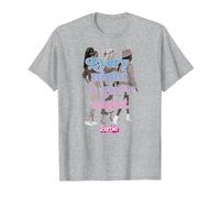 Barbie The Movie - Cada Noche es Noche de Chicas Camiseta, Hombre, Gris Jaspeado, 4XL