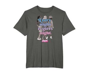 Barbie The Movie - Cada Noche es Noche de Chicas Camiseta, Hombre Tallas Grandes, Asfalto, 6X Alto