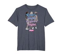 Barbie The Movie - Cada Noche es Noche de Chicas Camiseta, Hombre Tallas Grandes, Azul Jaspeado, 4X Alto