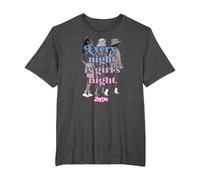 Barbie The Movie - Cada Noche es Noche de Chicas Camiseta, Hombre Tallas Grandes, Jaspeado Oscuro, 3X Alto