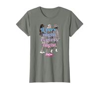 Barbie The Movie - Cada Noche es Noche de Chicas Camiseta, Mujer, Verde Militar Jaspeado, 3XL