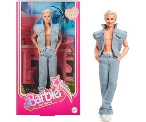 Barbie The Movie - Ken Muñeco Signature Coleccionable de la película con un Conjunto Vaquero y Ropa Interior Original Ken, Regalo +3años, HRF27