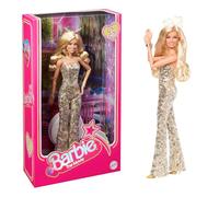Barbie The Movie - Margot Robbie Muñeca Signature Coleccionable de la película Look Dorado, Juguete de colección, Regalo +3 años (Mattel HPJ99)