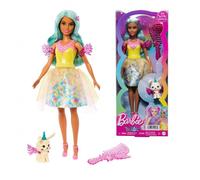 Barbie Toque Magia Muñeca Teresa 30cm Con Cachorro Mattel HLC36 Magia Touch