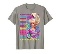 Barbie - Totally Hair Camiseta, Hombre, Pizarra, L