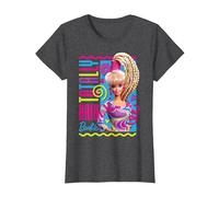 Barbie - Totally Hair Camiseta, Mujer, Jaspeado Oscuro, L