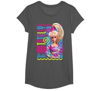 Barbie - Totally Hair Camiseta, Niñas, Asfalto, M