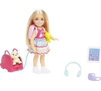 Barbie Toys, Chelsea Doll and Accessories, Travel Set with Pup (Importación USA)
