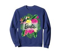 Barbie - Tucán Oficial para Mujer Sudadera, Unisex para Adultos, Azul Marino, M