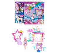 Barbie Un Toque de Magia Chelsea y Pegaso Set de Juego con muñeca y Caballo Alado con Accesorios de Juguete, Regalo +3 años (Mattel HNT67)
