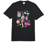 Barbie - Vacaciones - Barbie Ornamento Varios Iconos Y Estrellas Comfort Colors Adult Heavyweight T-Shirt