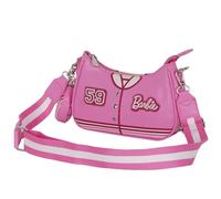 Karactermania Bolso Barbie Varsity Fancy 2.0, Rosa, 23,5 x 16 cm