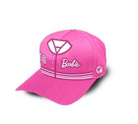 Barbie Varsity-Gorra Infantil, Rosa, 20 x 14 cm