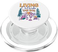 Barbie - Vivir Fuera de la Caja Campfire Art PopSockets PopGrip para MagSafe