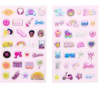 Barbie x Kodak Conjuntos de Pegatinas Decorativas para Proyectos de Fotos - 50+ Pegatinas Icónicas de Barbie para Decorar Cámara, Impresora, Álbum, Diario y Más