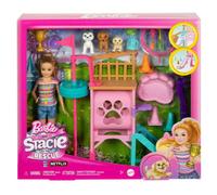 Barbie Playset Stacie Centro De Juego Cachorros Animales Baby Mattel HRM10