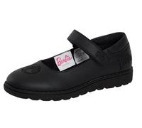 Barbie Zapatos Escolares para niñas Negros UK 3