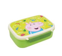 Barbo Toys - Fiambrera George Dino para niños de 3 a 8 años, apta para lavavajillas, ligera y duradera, diseño de Peppa Pig George de Peppa Pig, dimensiones 17,5 x 13 x 5,5 cm