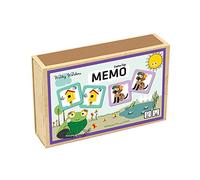 Barbo Toys - Juego de Memoria para niños a Partir de 3 años - Juego de Memoria Infantil con 36 Piezas - Juegos educativos para niños - Juguetes niños 3 años educativos - Wacky Wonders