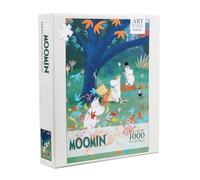 Barbo Toys Moumins Art Puzzle Bosque - 1000 piezas de rompecabezas de 70 cm x 50 cm - Puzzle para adultos con ilustraciones de la puesta de sol en el valle de Mumintal