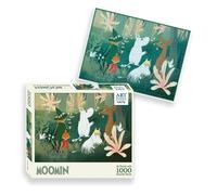 Barbo Toys - Rompecabezas Moomin Verde - Puzzle 1000 Piezas - Puzle para Adultos con Ilustraciones de Moomin - Imágenes Coloridas - Gran Regalo 70cm x 50cm
