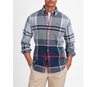 Barbour Barbour - Camisa de hombre de corte regular fit con diseño tartán. Azul Talla L