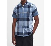 Barbour Barbour - Camisa de hombre de manga corta de corte regular fit. Azul Talla S