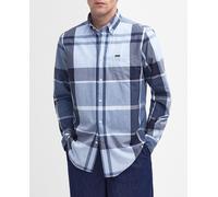 Barbour Barbour - Camisa de hombre de manga larga de corte regular fit. Azul Talla 2XL