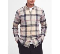 Barbour Barbour - Camisa de hombre de manga larga y diseño tartán. Beige Talla S