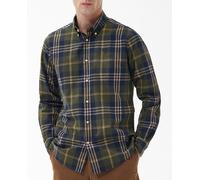Barbour Barbour - Camisa de hombre de manga larga y diseño tradicional. Verde claro Talla XL