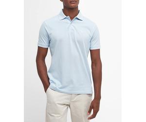 Barbour Barbour - Polo de hombre de manga corta con tejido de piqué. Azul marino Talla S