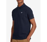 Barbour Hombre Polo De Piqué De Tartán, New Navy, XL