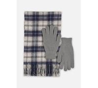 Barbour barbour tartan scarf & glove gift set T.U Multicolor