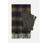 Barbour barbour tartan scarf & glove gift set T.U Multicolor