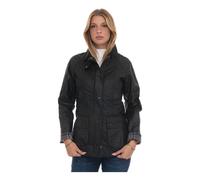 Barbour - Beadnell Waxed Jacket - Jackets - Mujer - Negro - 2XS -