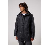Barbour Bedale Wax Parka M Negro