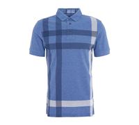Barbour - Blaine Polo de Tartán Oversize - Tops - Hombre - Azul - M -