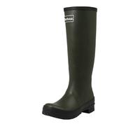 Barbour Botas de lluvia 'Abbey' oliva / blanco 39-40 EUR