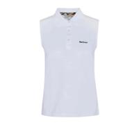 Barbour - Bowford Camiseta Polo Sin Mangas - Tops - Mujer - Blanco - S -