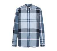 Barbour - Camisa Azul Harris a Medida - Shirts - Hombre - Azul - S -