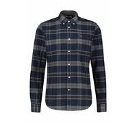 Barbour Camisa 'Betsom' azul oscuro / gris moteado / negro XXL EUR