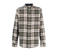 Barbour - Camisa de Algodón a Cuadros Verde - Shirts - Hombre - Verde - M -