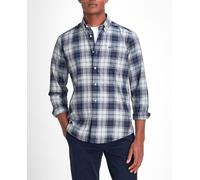 Barbour Camisa de hombre de manga larga y diseño de cuadros. Azul S