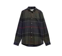 BARBOUR Camisa Slim Fit DUNOON verde oscuro | S